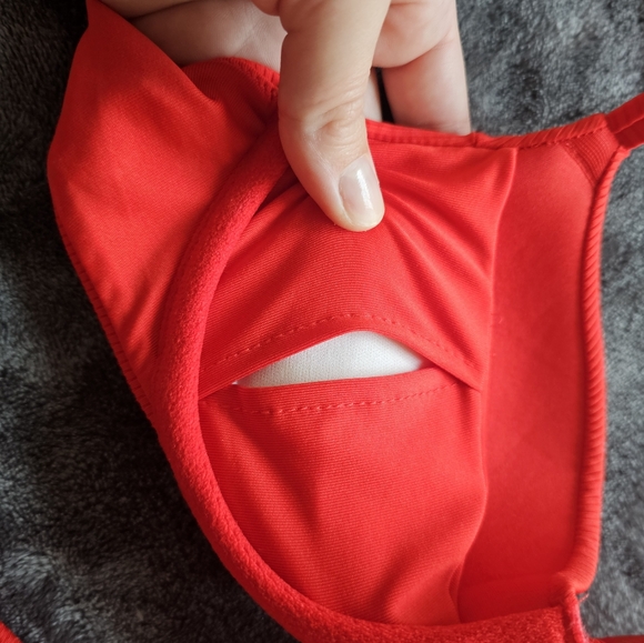 Victoria secret sexy push up red Brazilian bathing suite - Picture 7 of 8